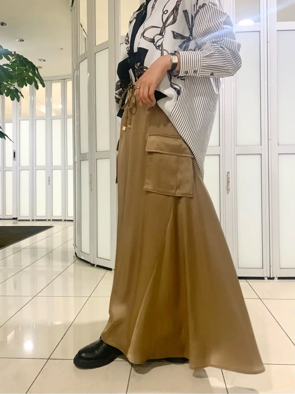 GRACE CONTINENTAL haruka iwasaki コーディネート画像