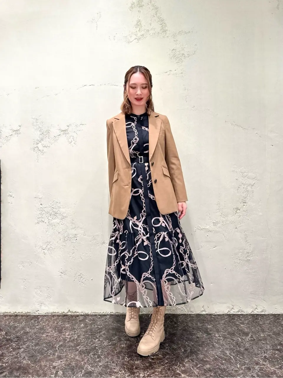 GRACE CONTINENTAL Kogane. コーディネート画像