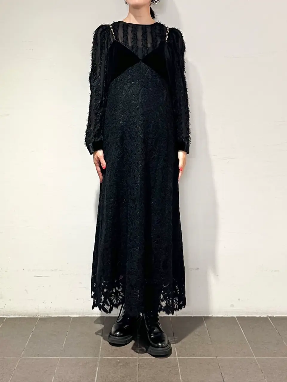 GRACE CONTINENTAL 尾田亜沙美 コーディネート画像