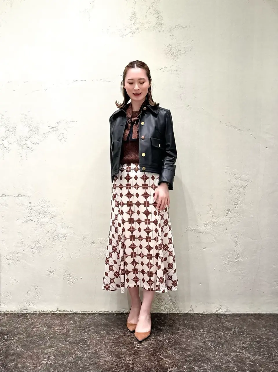 GRACE CONTINENTAL Kogane. コーディネート画像