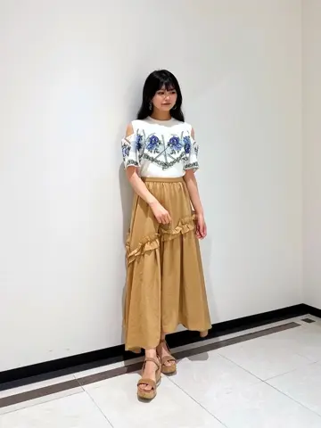 GRACE CONTINENTAL MORITA AI コーディネート画像