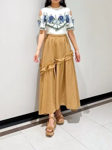 GRACE CONTINENTAL MORITA AI コーディネート画像