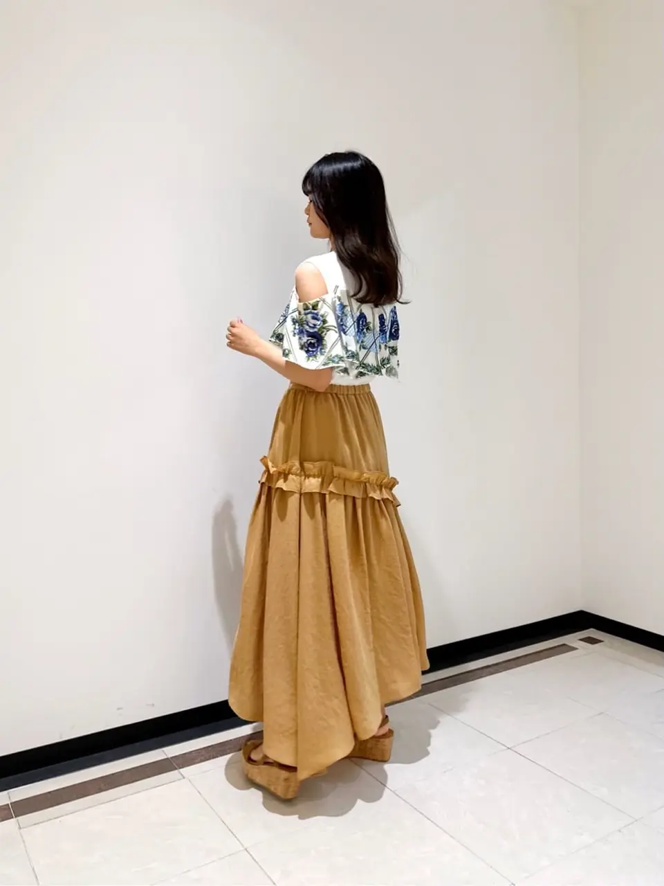 GRACE CONTINENTAL MORITA AI コーディネート画像