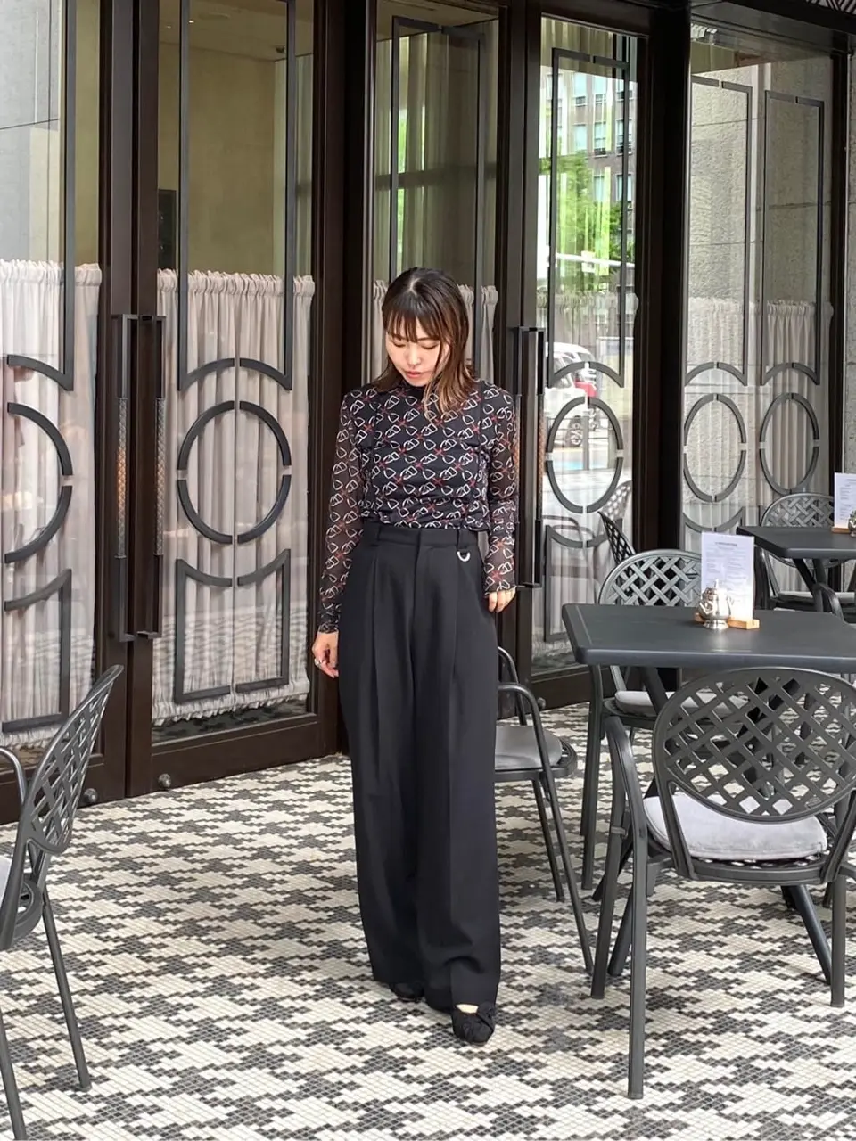 GRACE CONTINENTAL 古川温子 コーディネート画像