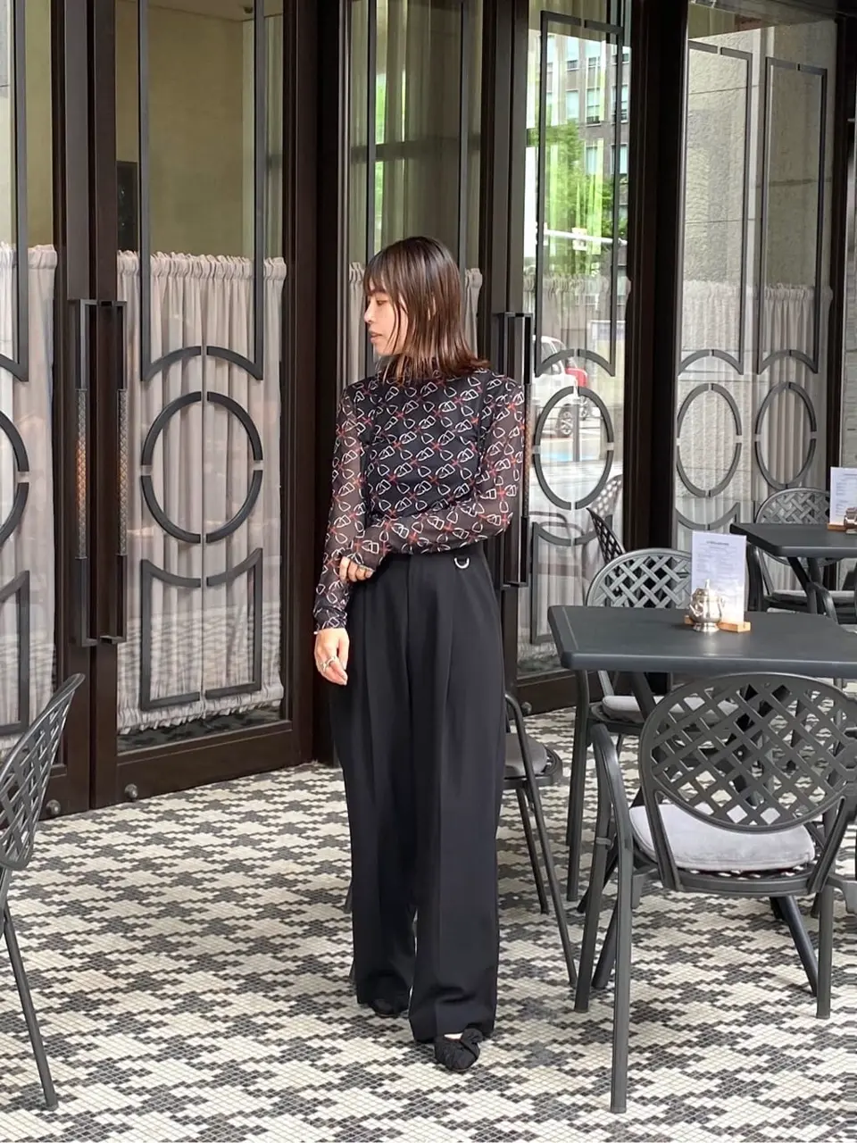 GRACE CONTINENTAL 古川温子 コーディネート画像