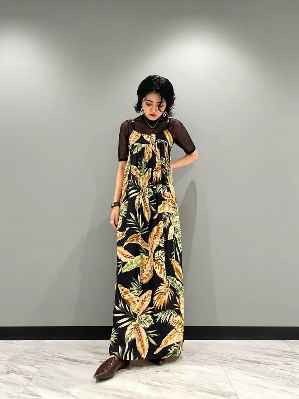 GRACE CONTINENTAL yoshi コーディネート画像