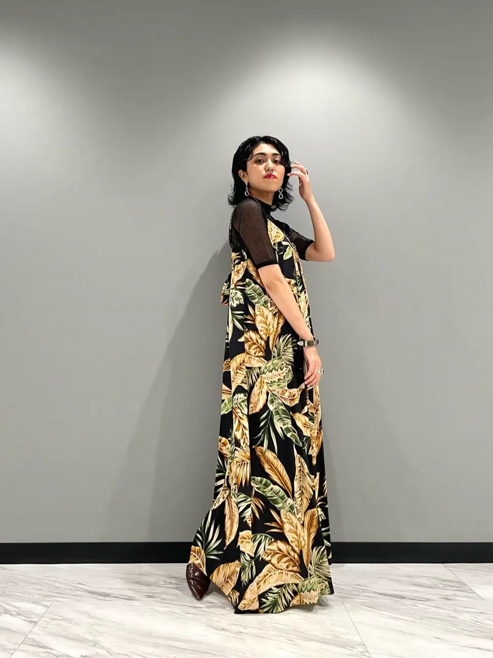 GRACE CONTINENTAL yoshi コーディネート画像