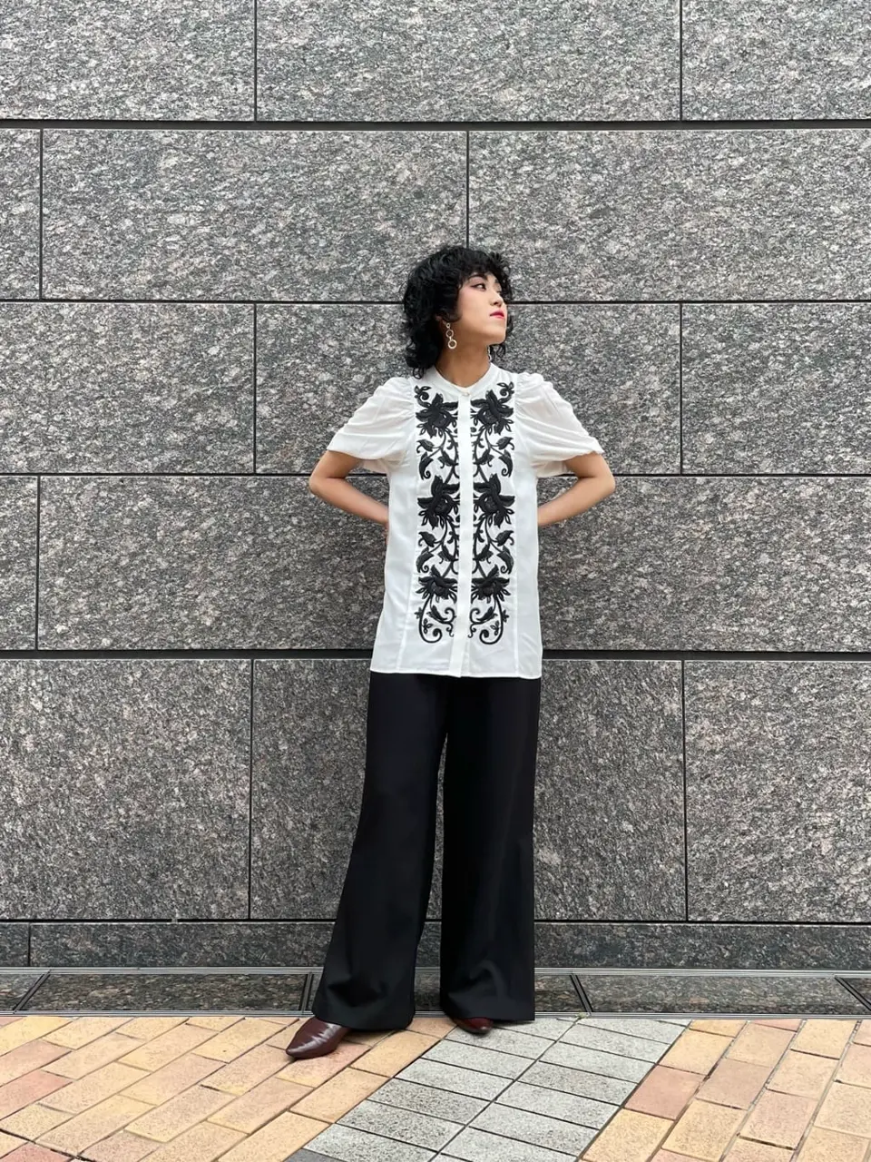 GRACE CONTINENTAL yoshi コーディネート画像