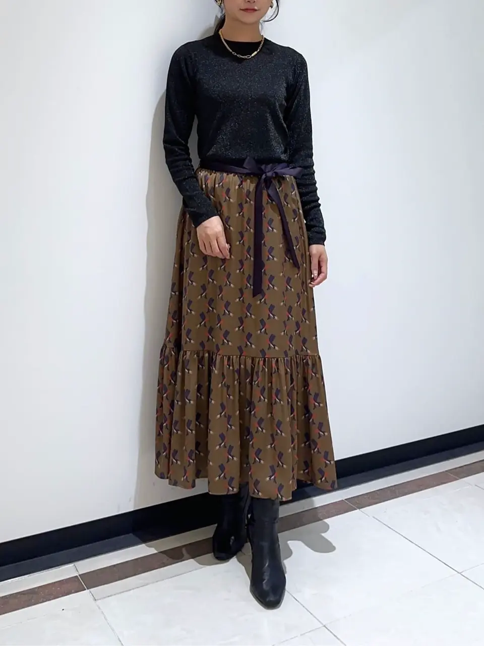 GRACE CONTINENTAL MORITA AI コーディネート画像