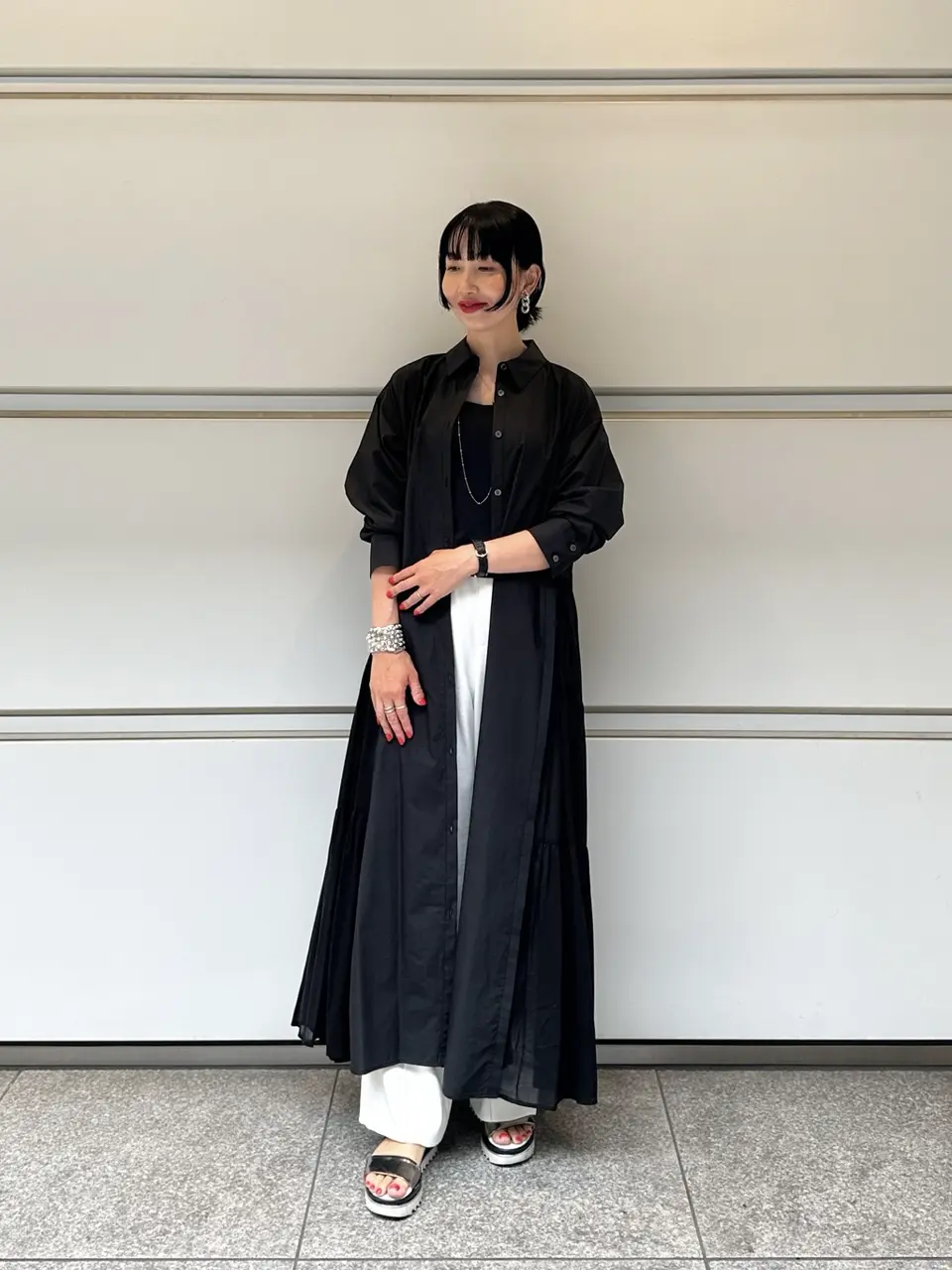 GRACE CONTINENTAL 尾田亜沙美 コーディネート画像