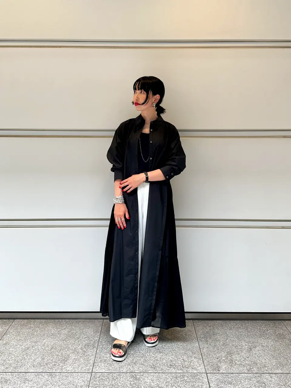 GRACE CONTINENTAL 尾田亜沙美 コーディネート画像