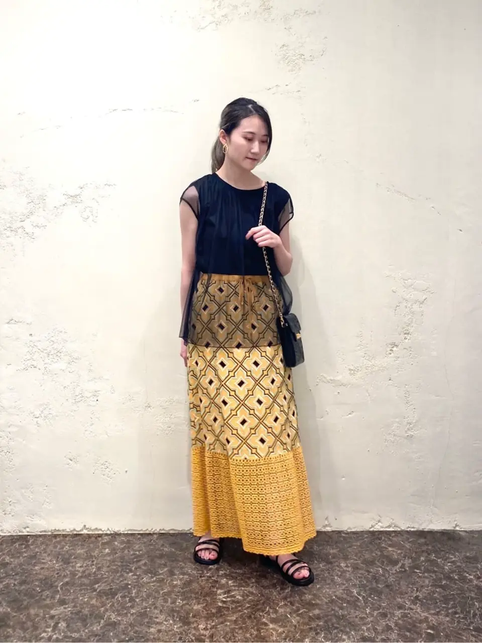 キカ刺繍ロングスカート / GRACE CONTINENTAL | GRACE