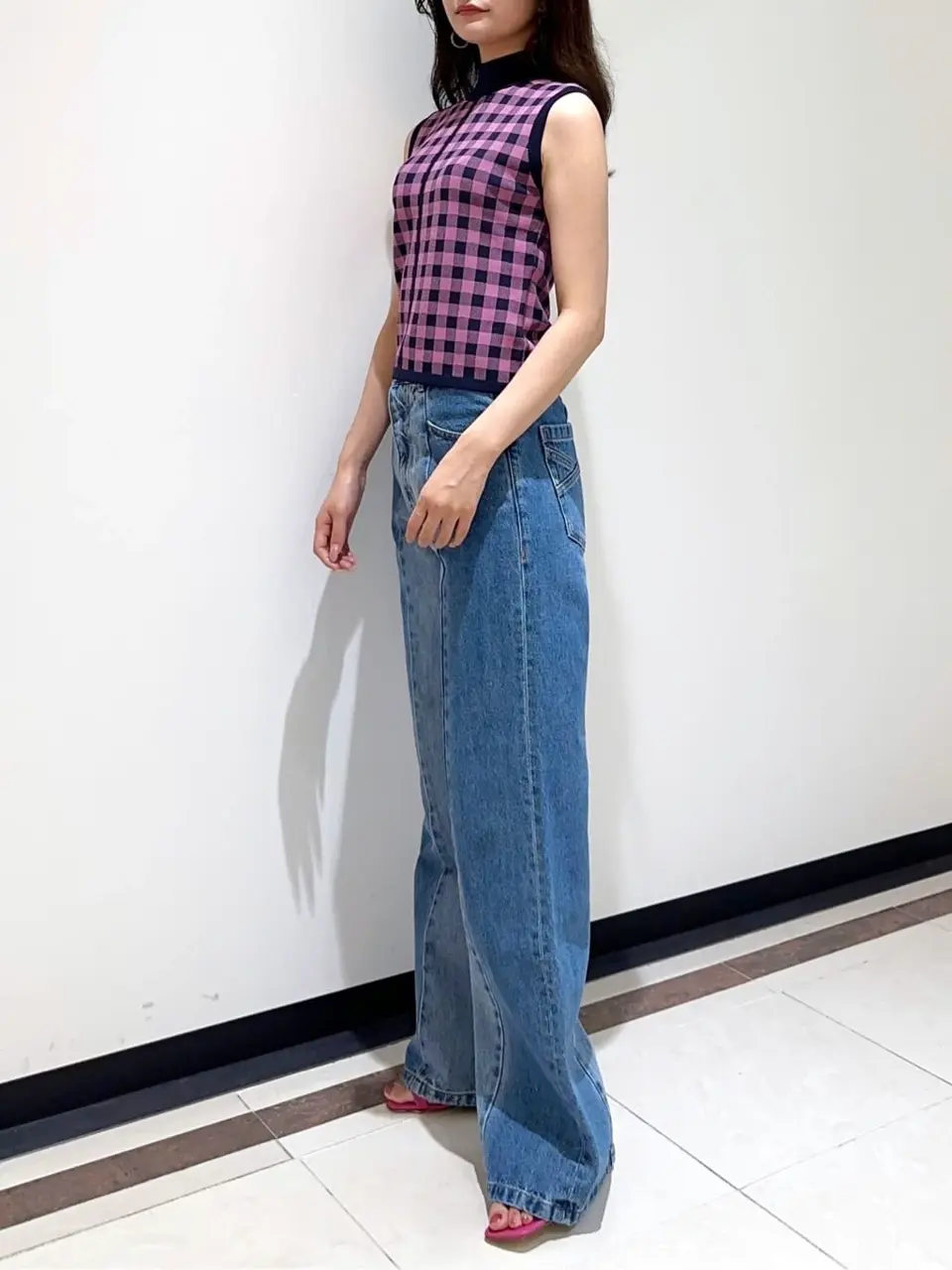 GRACE CONTINENTAL MORITA AI コーディネート画像