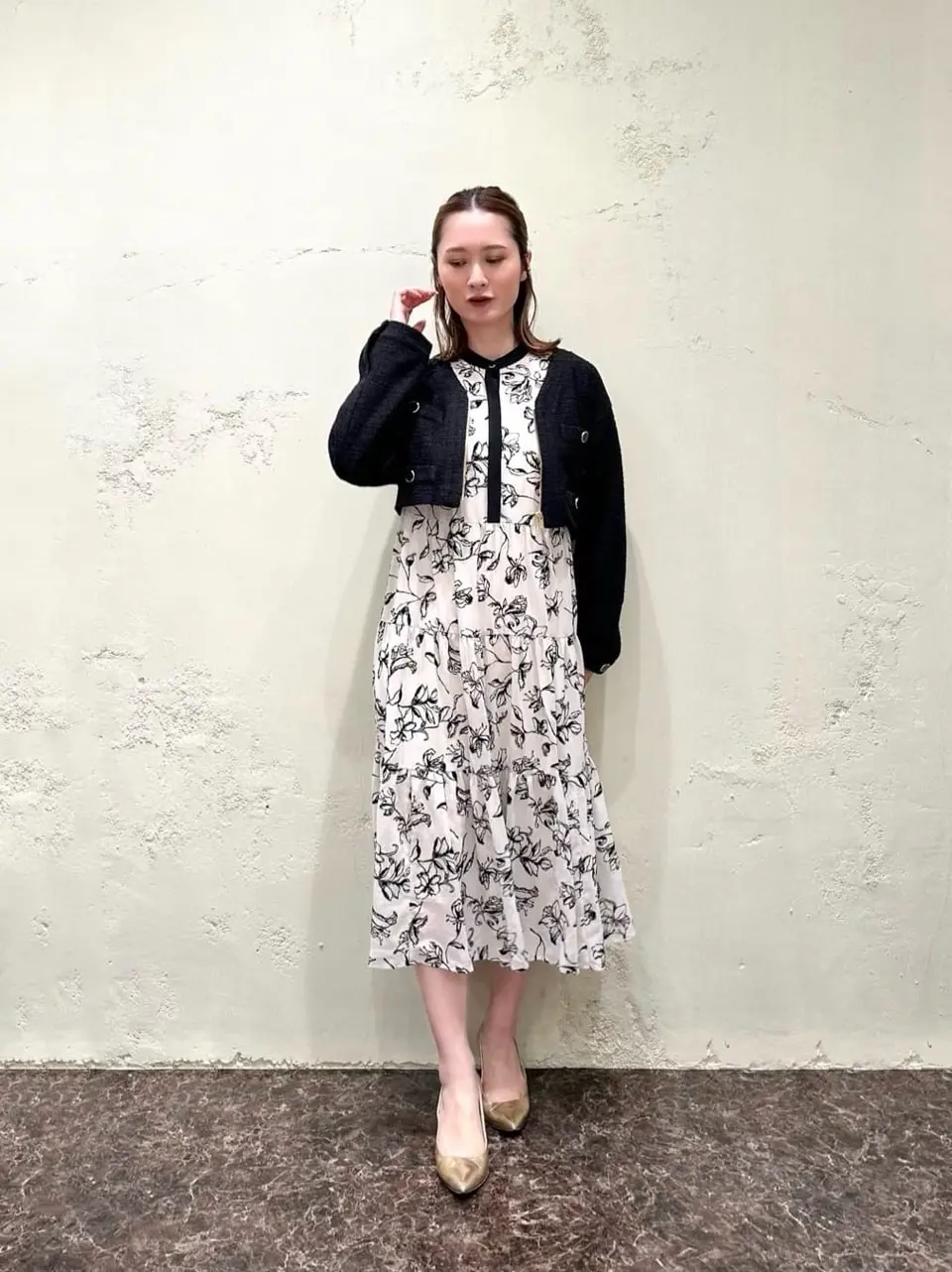 GRACE CONTINENTAL Kogane. コーディネート画像