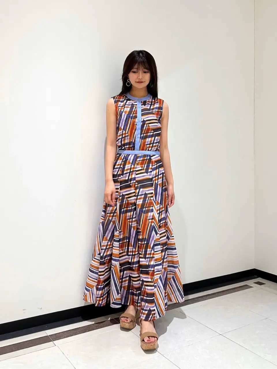 GRACE CONTINENTAL MORITA AI コーディネート画像