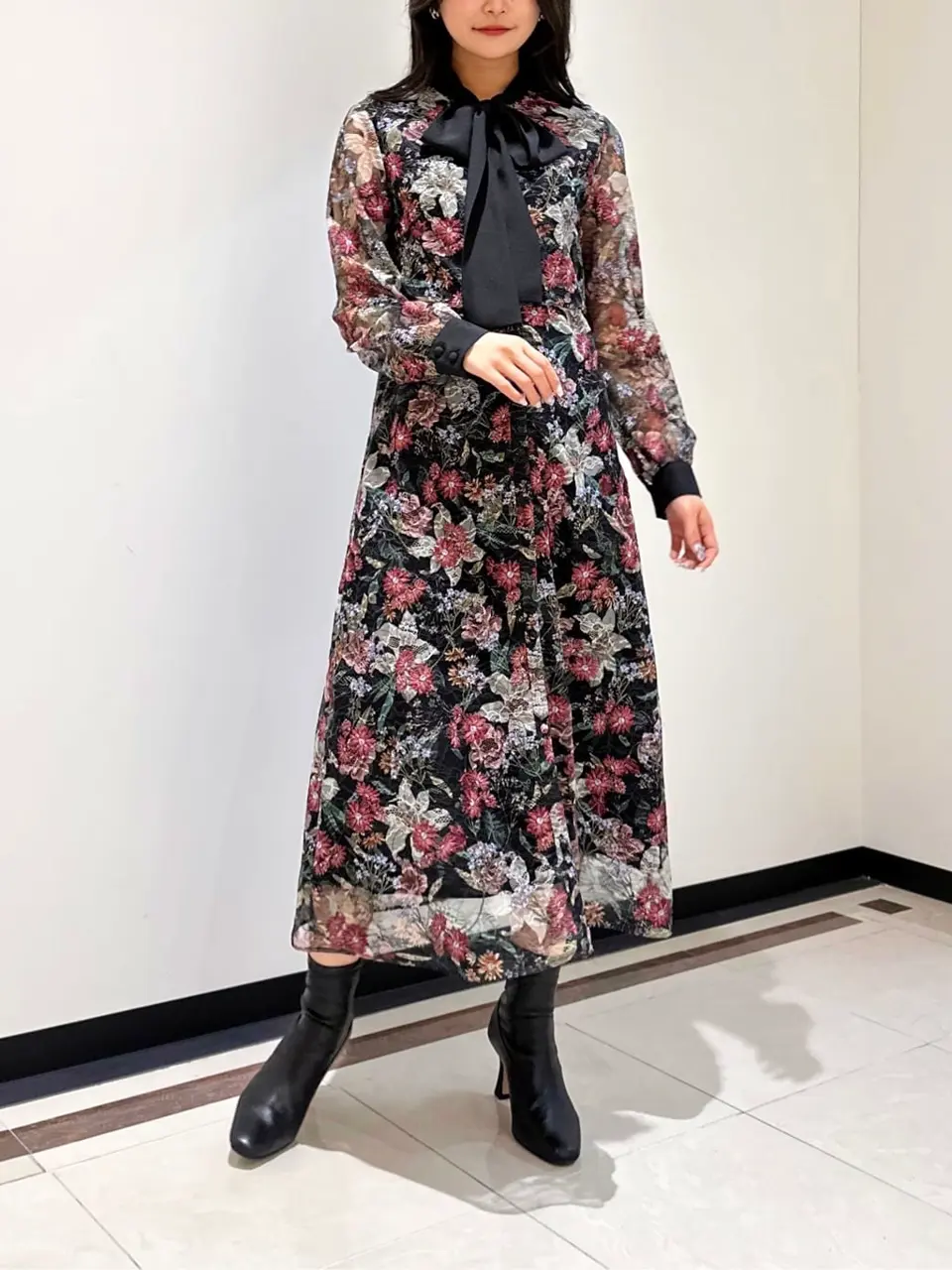 GRACE CONTINENTAL MORITA AI コーディネート画像