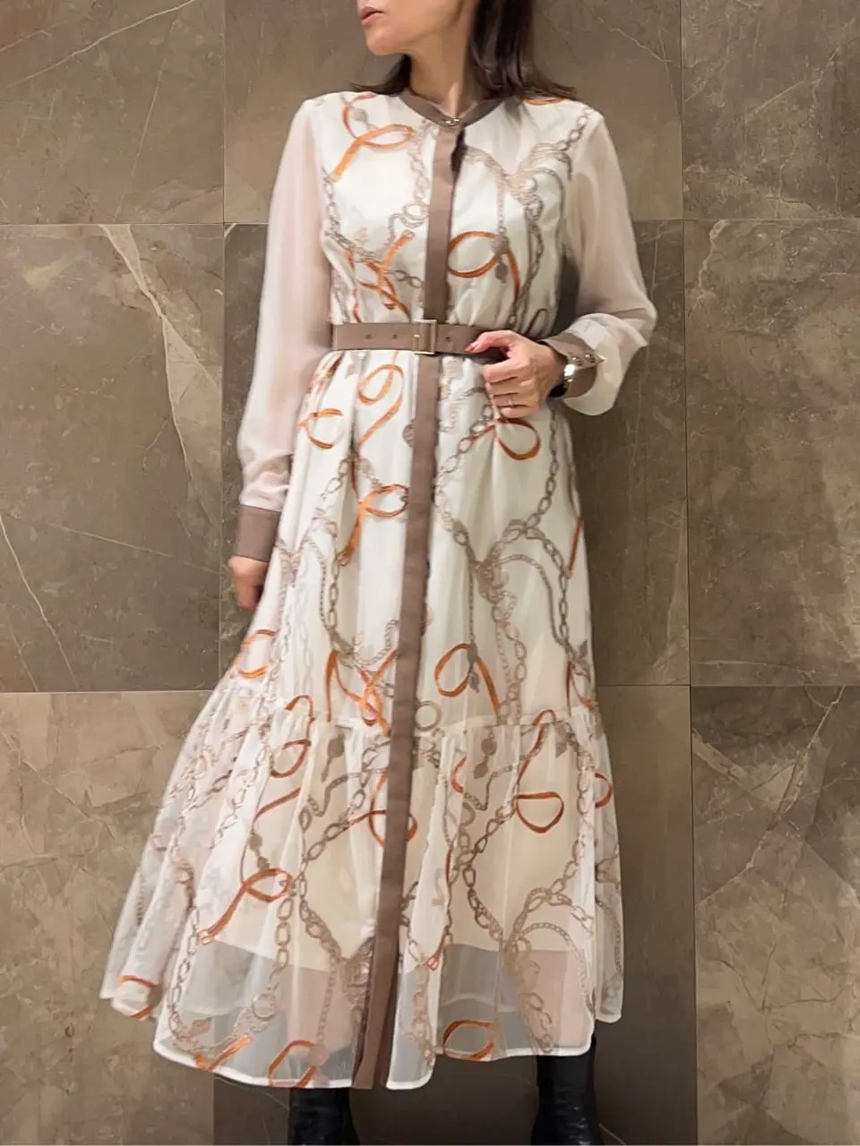 GRACE CONTINENTAL 穐山　香織 コーディネート画像