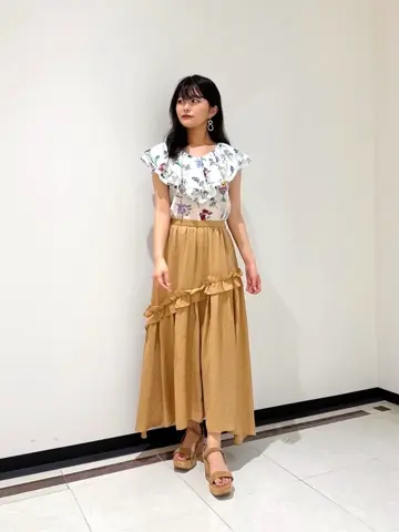 GRACE CONTINENTAL MORITA AI コーディネート画像