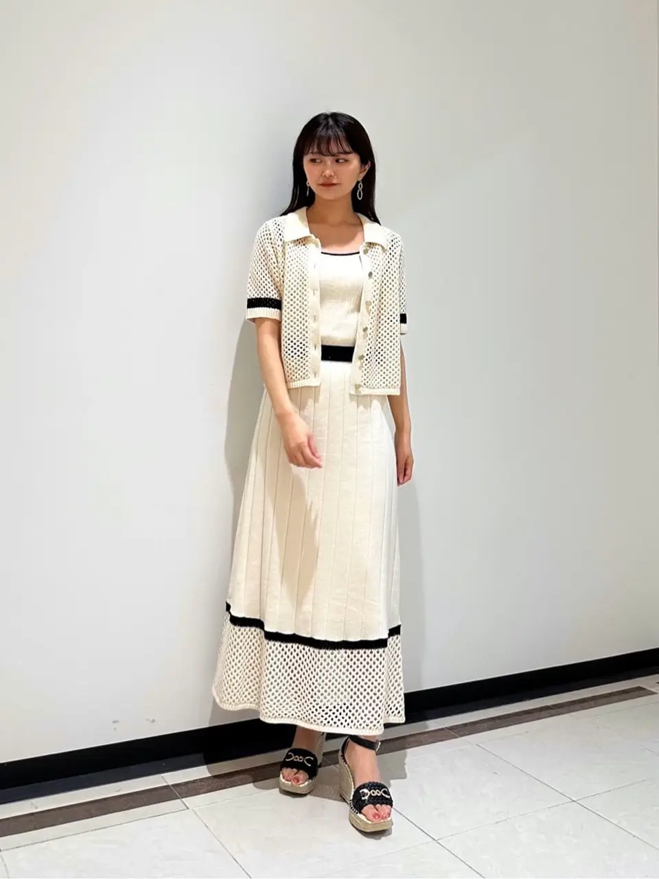 GRACE CONTINENTAL MORITA AI コーディネート画像