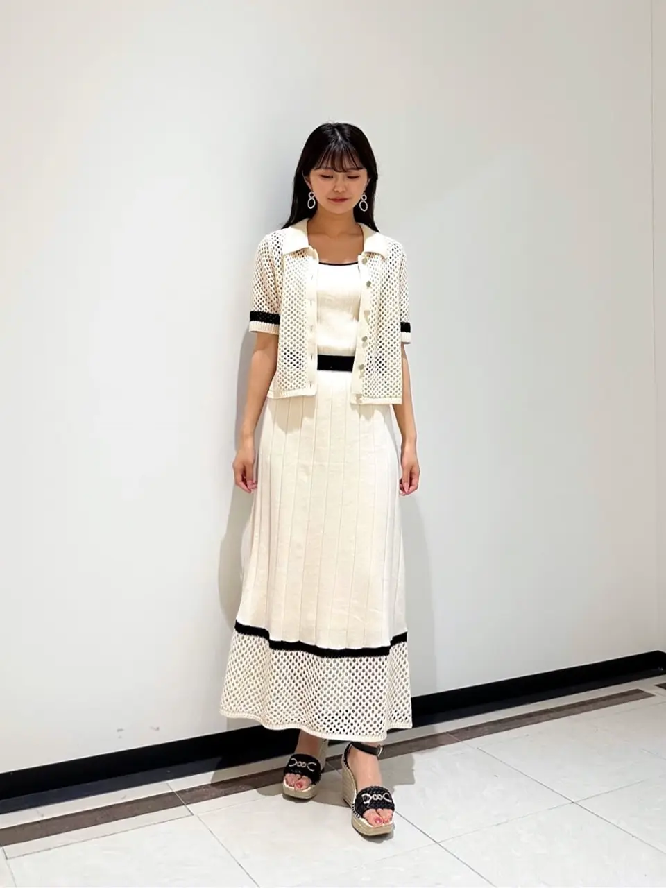 GRACE CONTINENTAL MORITA AI コーディネート画像