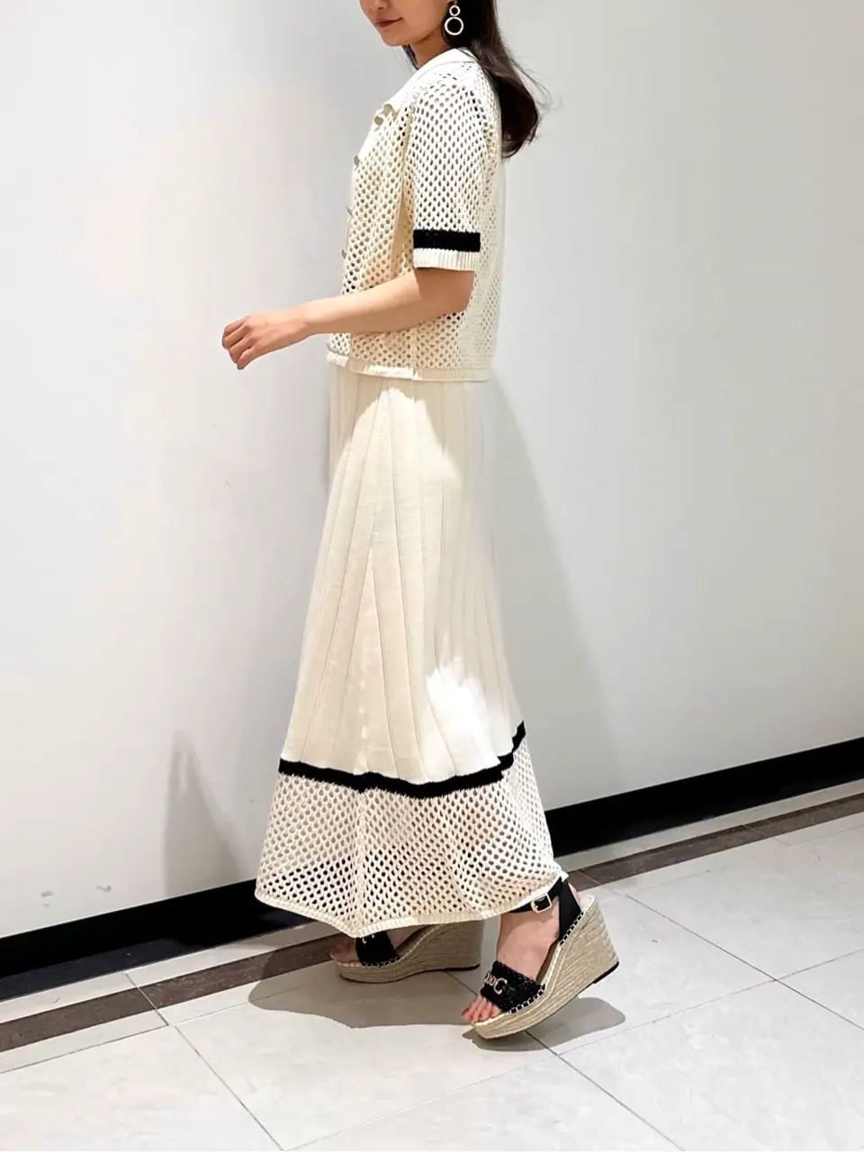 GRACE CONTINENTAL MORITA AI コーディネート画像