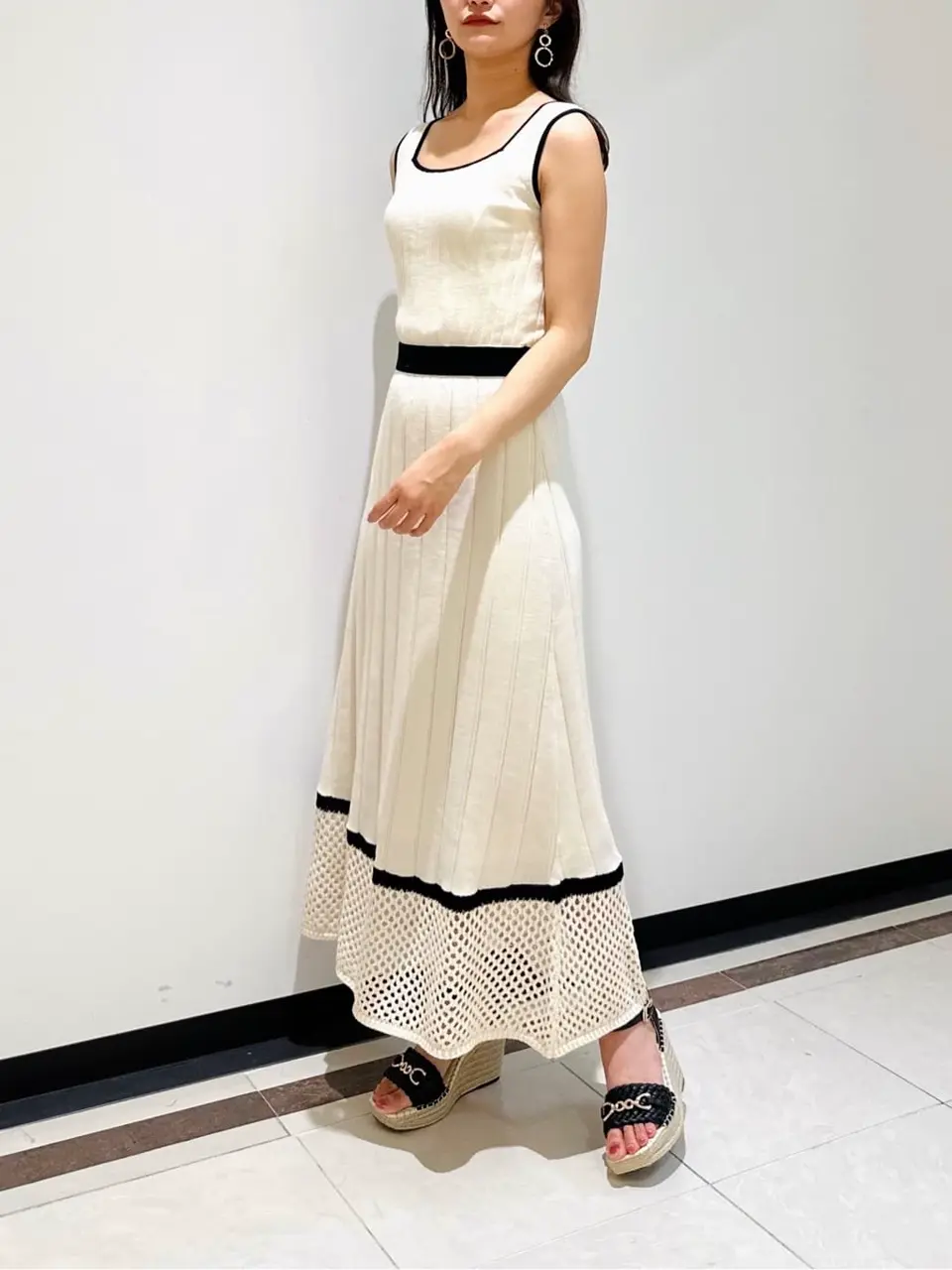 GRACE CONTINENTAL MORITA AI コーディネート画像