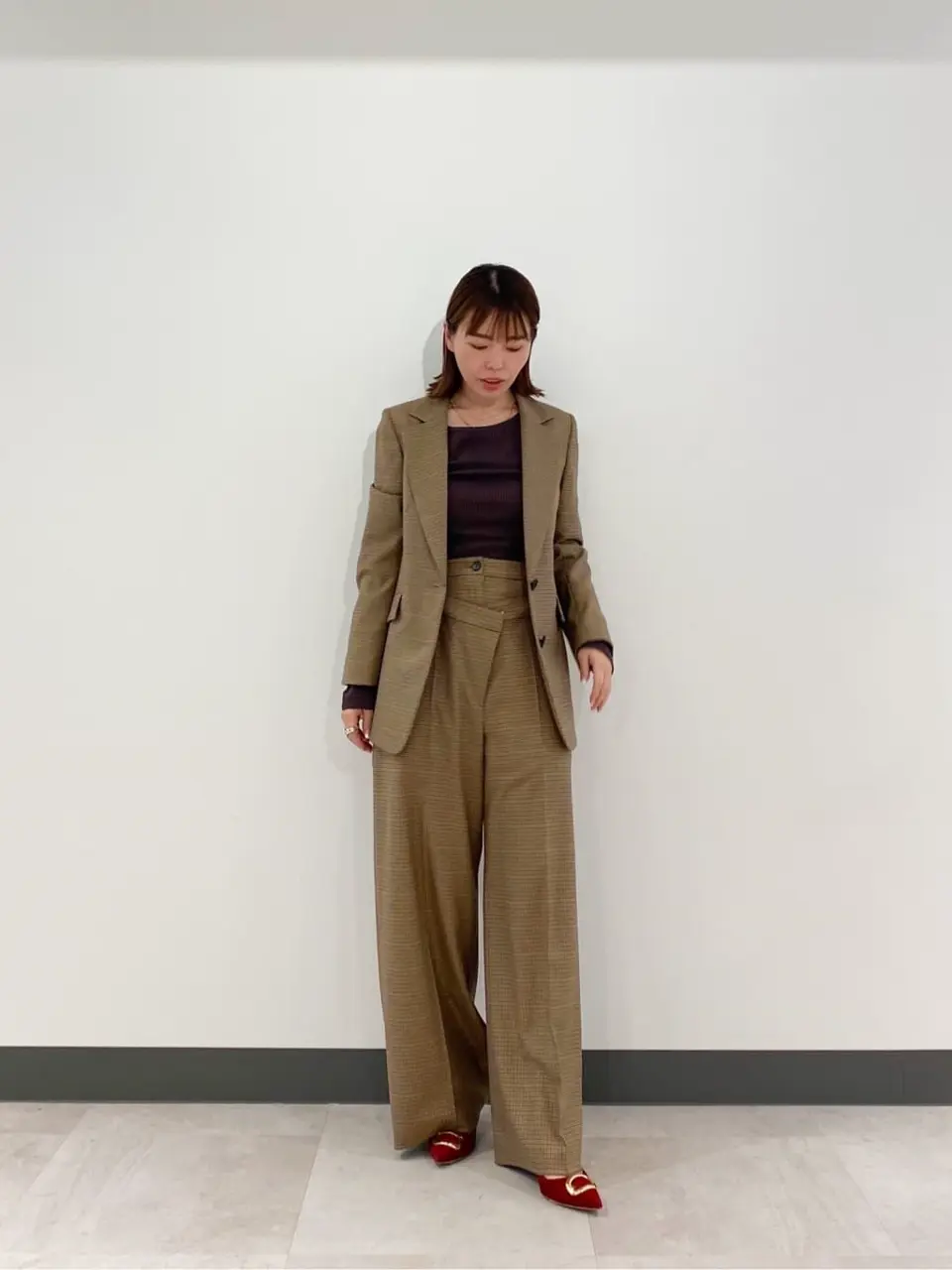 GRACE CONTINENTAL 古川温子 コーディネート画像