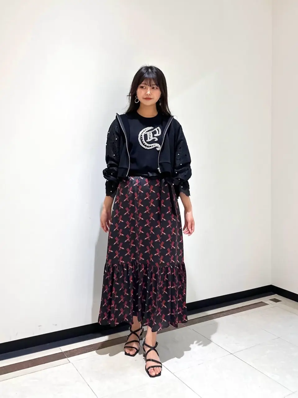 GRACE CONTINENTAL MORITA AI コーディネート画像