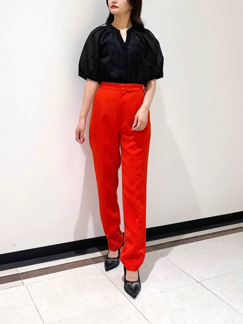 GRACE CONTINENTAL MORITA AI コーディネート画像