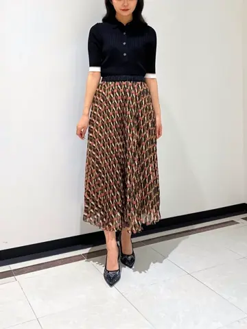 GRACE CONTINENTAL MORITA AI コーディネート画像