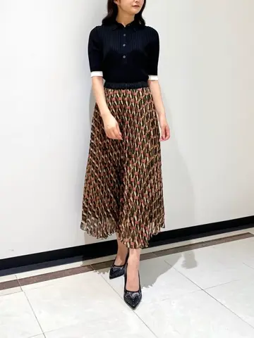 GRACE CONTINENTAL MORITA AI コーディネート画像