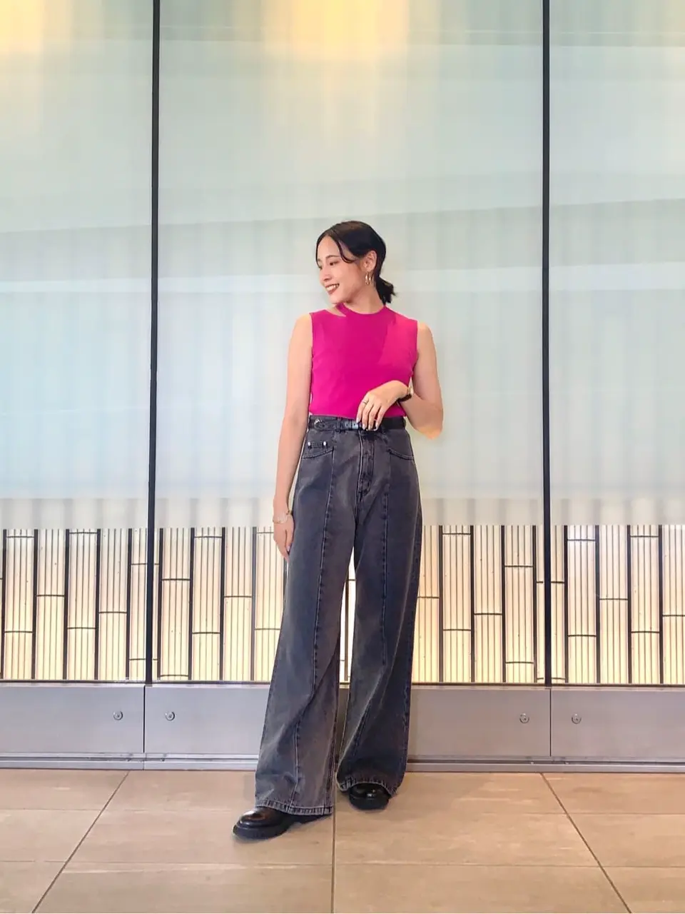 GRACE CONTINENTAL haruka iwasaki コーディネート画像