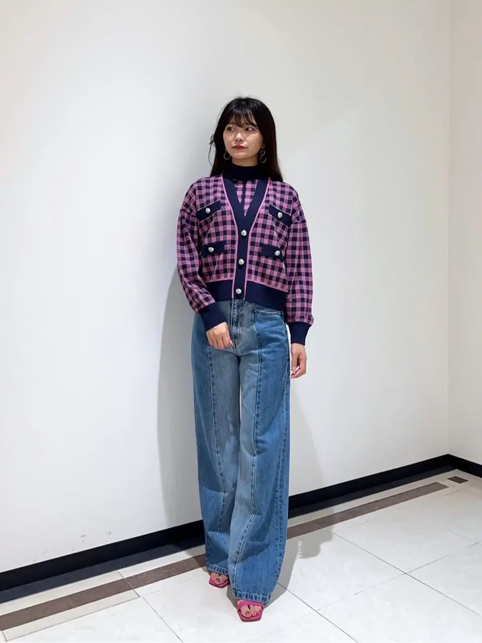 GRACE CONTINENTAL MORITA AI コーディネート画像