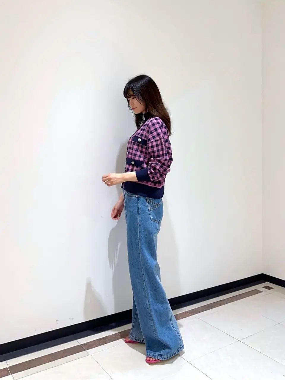 GRACE CONTINENTAL MORITA AI コーディネート画像