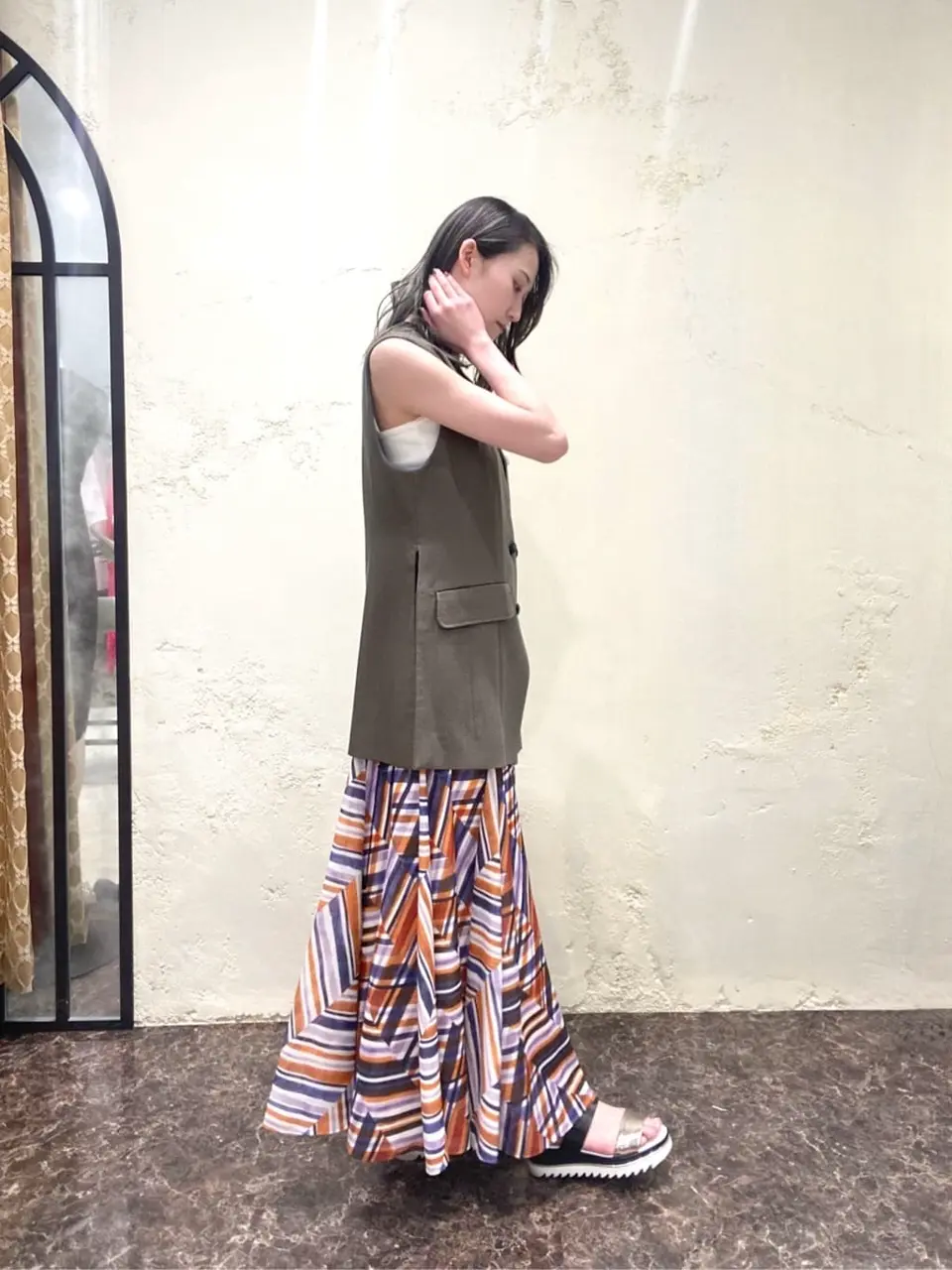 GRACE CONTINENTAL sa-ya コーディネート画像