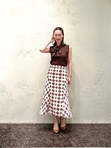 GRACE CONTINENTAL Kogane. コーディネート画像