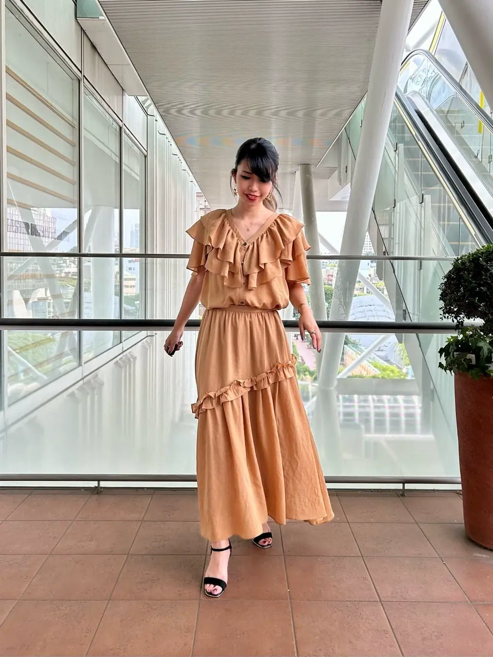 GRACE CONTINENTAL FUKUSHIMA YURIE コーディネート画像