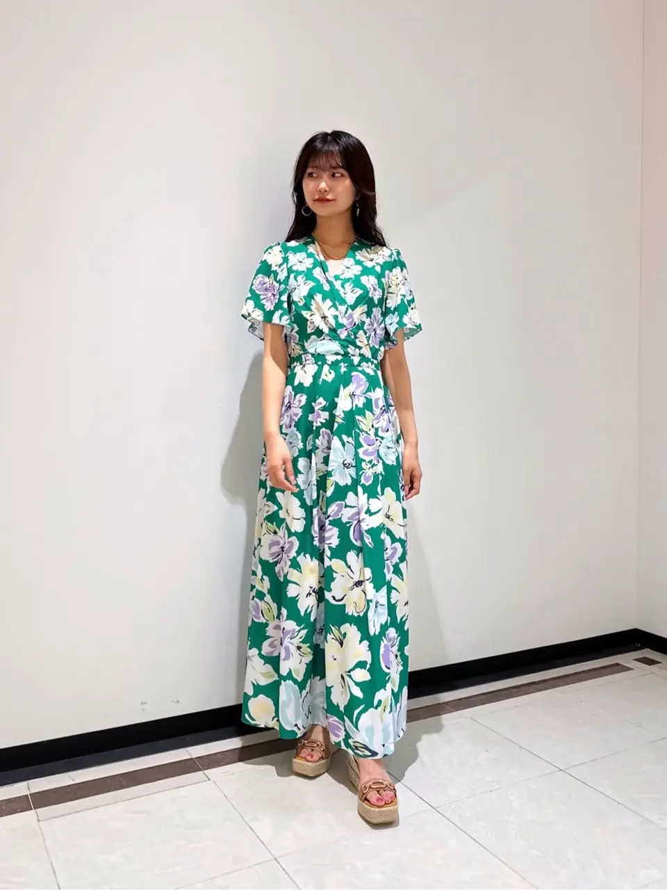 GRACE CONTINENTAL MORITA AI コーディネート画像