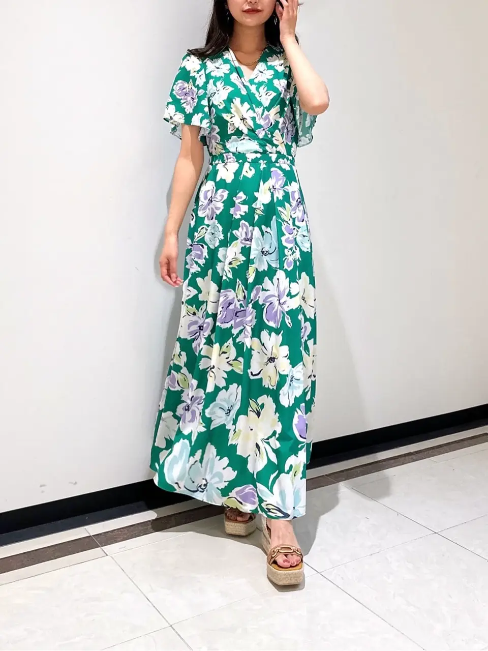 GRACE CONTINENTAL MORITA AI コーディネート画像