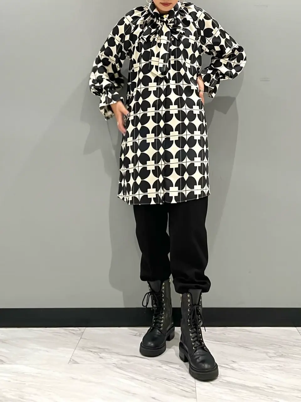 GRACE CONTINENTAL yoshi コーディネート画像