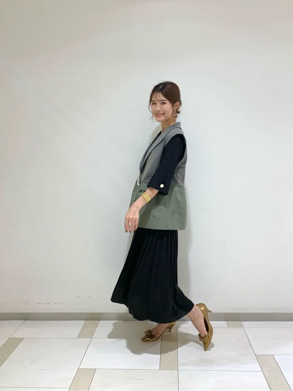 GRACE CONTINENTAL A.Kameyama コーディネート画像