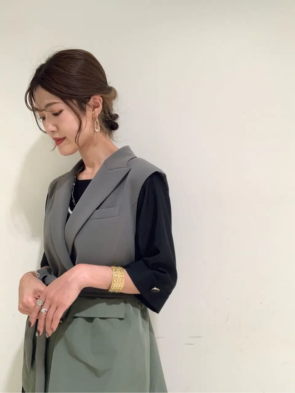 GRACE CONTINENTAL A.Kameyama コーディネート画像