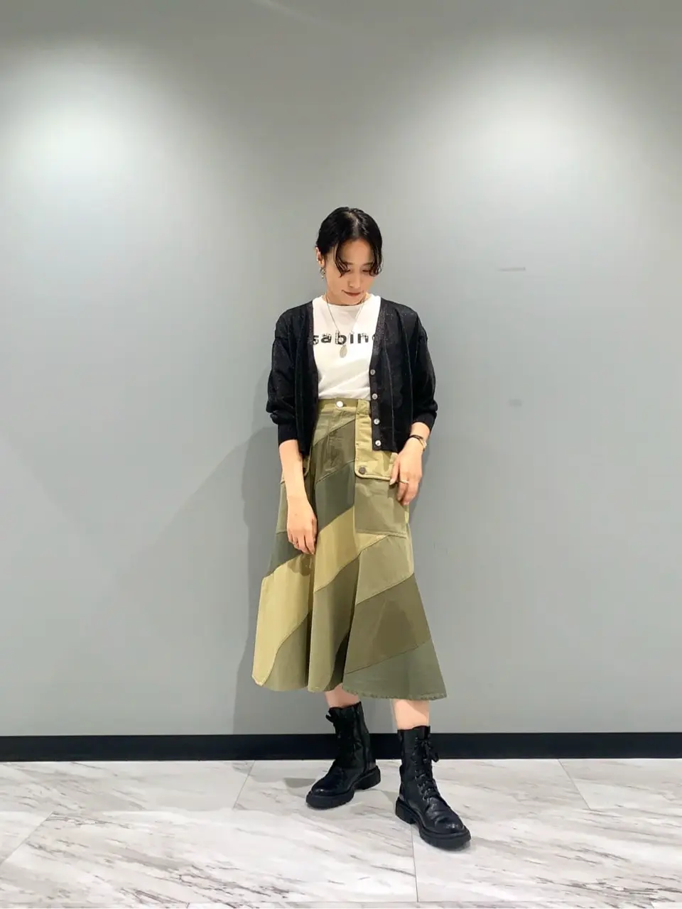 GRACE CONTINENTAL haruka iwasaki コーディネート画像