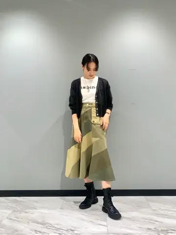 GRACE CONTINENTAL haruka iwasaki コーディネート画像