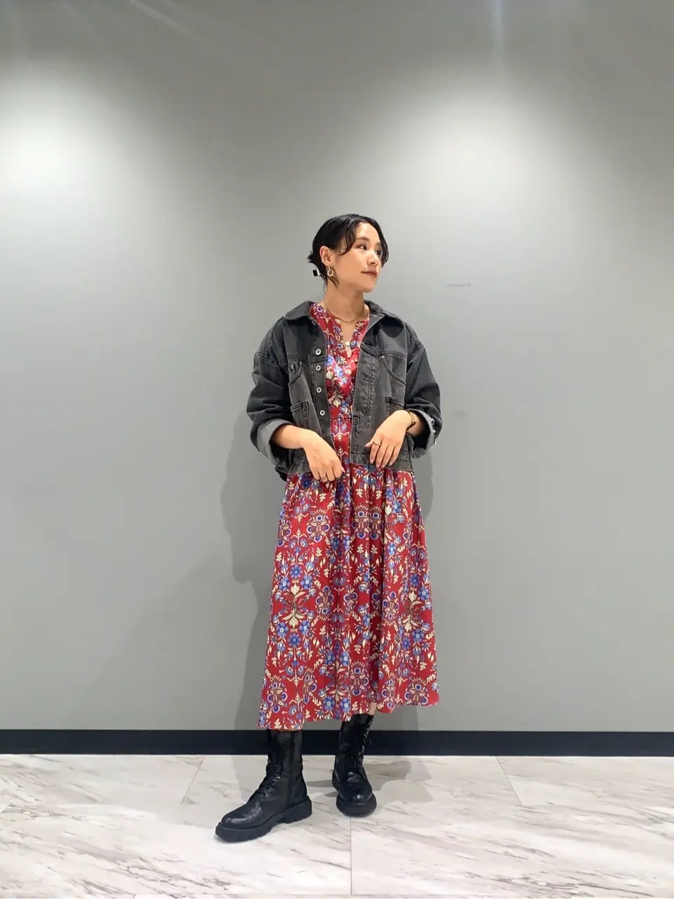 GRACE CONTINENTAL haruka iwasaki コーディネート画像