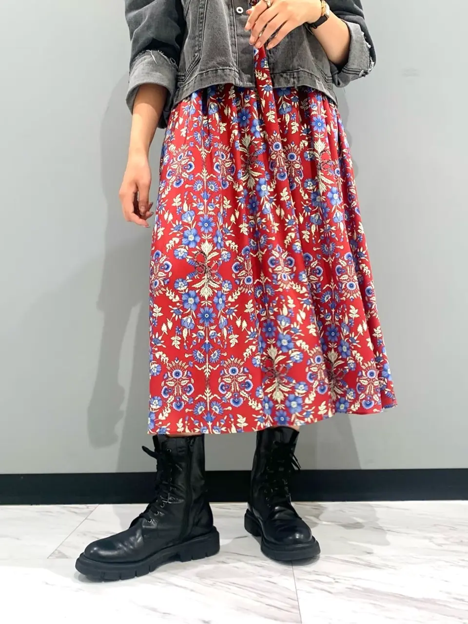 GRACE CONTINENTAL haruka iwasaki コーディネート画像