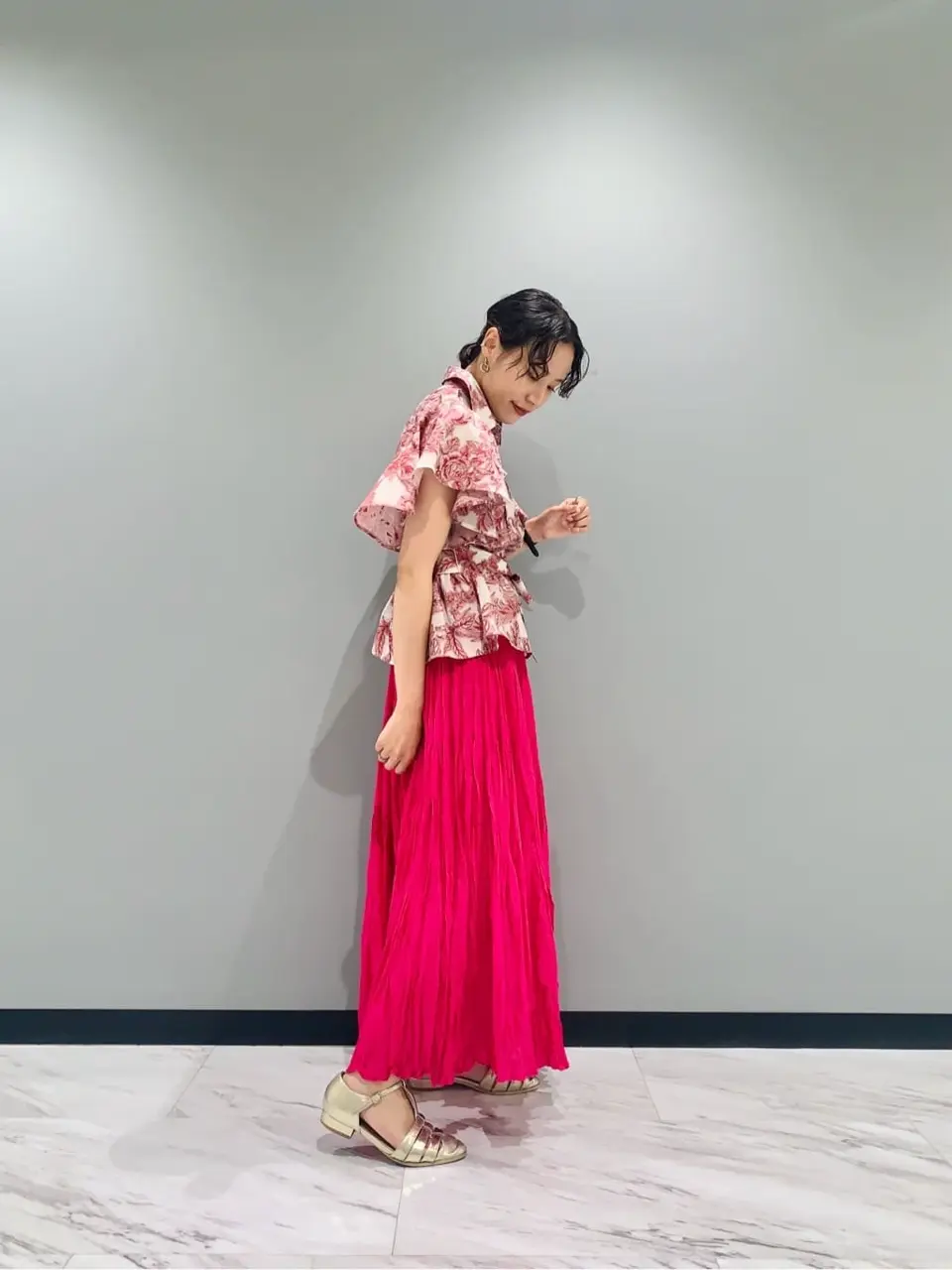 GRACE CONTINENTAL haruka iwasaki コーディネート画像