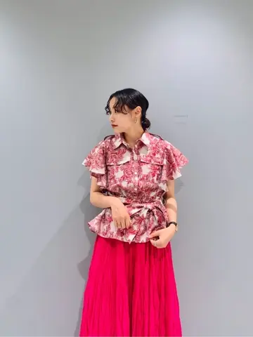 GRACE CONTINENTAL haruka iwasaki コーディネート画像