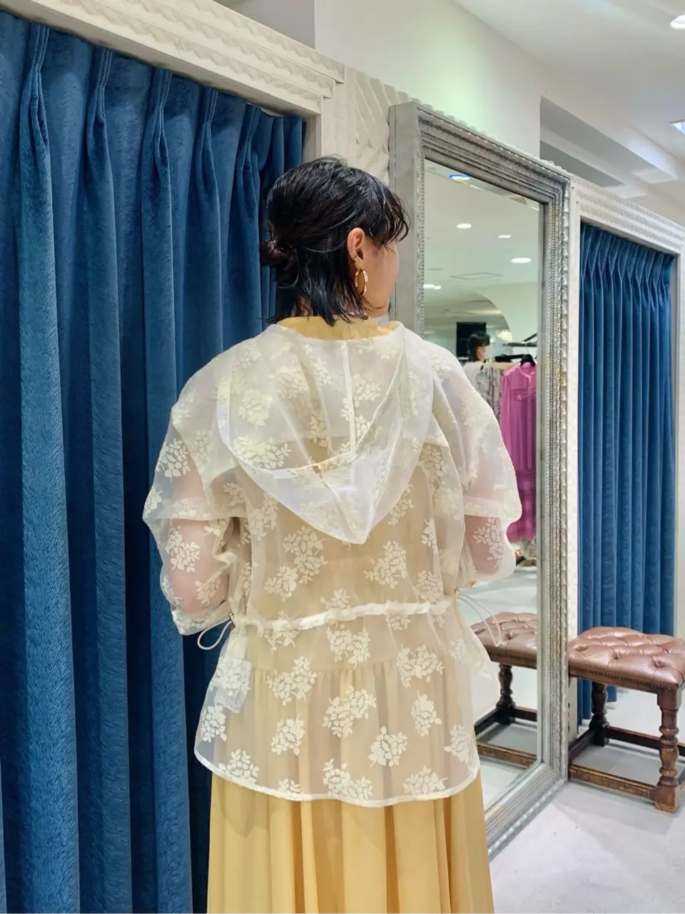 GRACE CONTINENTAL haruka iwasaki コーディネート画像