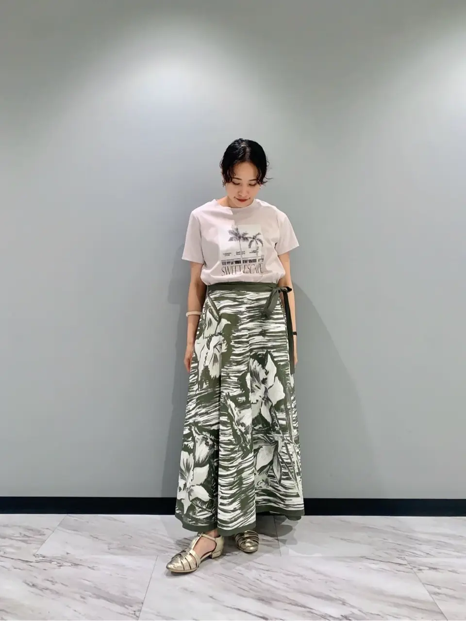 GRACE CONTINENTAL haruka iwasaki コーディネート画像